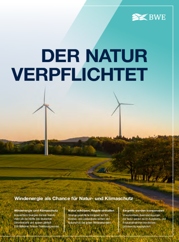 Naturschutzbroschüre: Der Natur verpflichtet