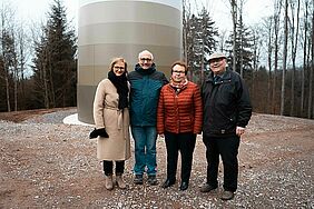 MdB Dr. Franziska Brantner, MdL Alexander Schoch, Hannelore Reinbold-Mench, Bürgermeisterin von Freiamt, Erhard Schulz, stellv. BWE-Landesvorsitzender MdB Dr. Franziska Brantner, MdL Alexander Schoch, Hannelore Reinbold-Mench, Bürgermeisterin von Freiamt, Erhard Schulz, stellv. BWE-Landesvorsitzender
