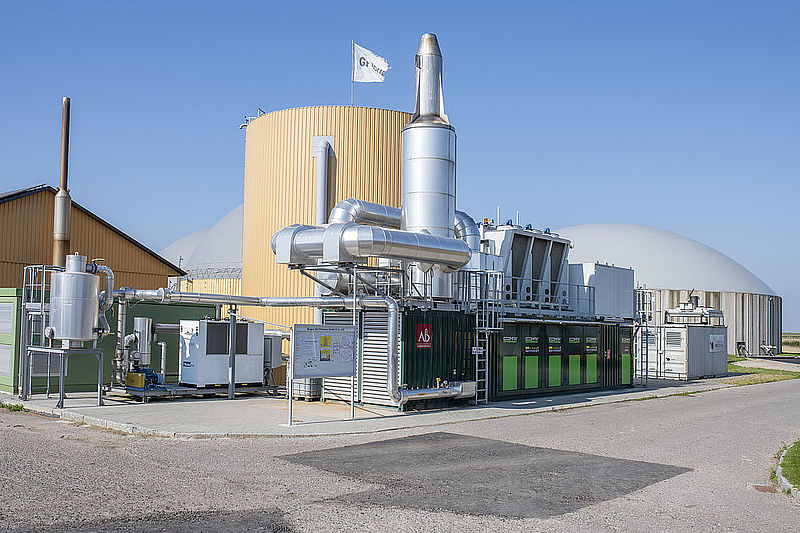 Biogasanlage in Nordfriesland Biogasanlage in Nordfriesland
