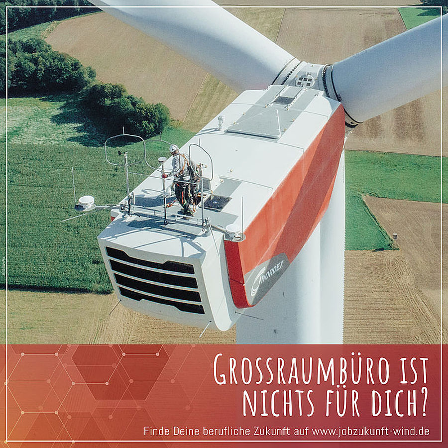 Großraumbüro ist nichts für dich? Kampagnenmotiv - "Großraumbüro ist nichts für dich"