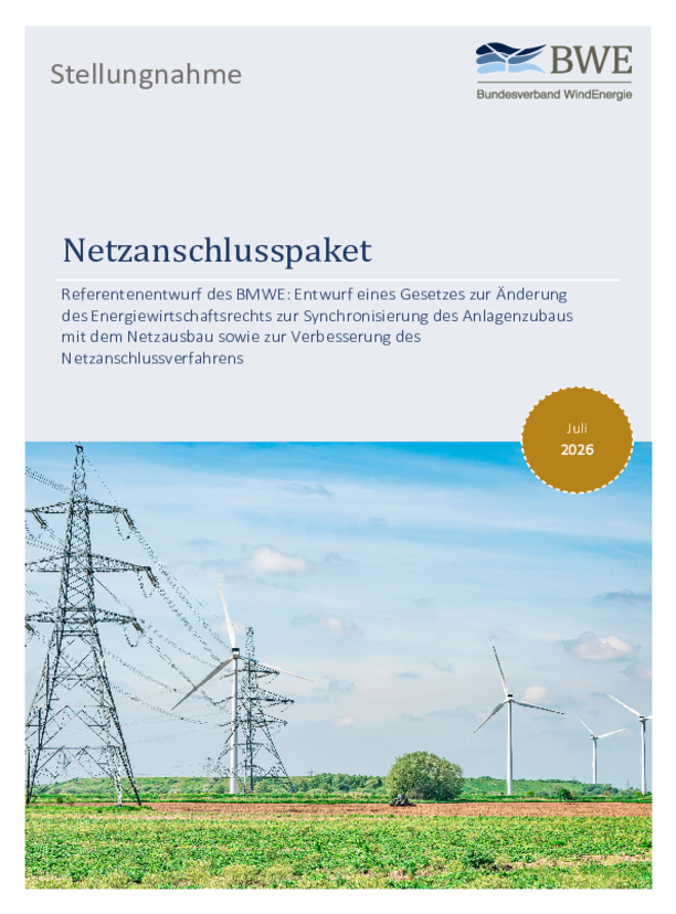 Stellungnahme zum Netzpaket I (Referentenentwurf)