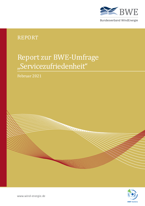 BWE-Serviceumfrage 2021 (02/2021) BWE-Serviceumfrage 2021 (02/2021)