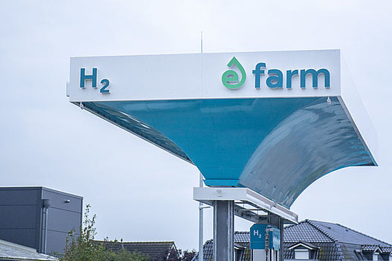 Wasserstofftankstelle in Husum Wasserstofftankstelle in Husum