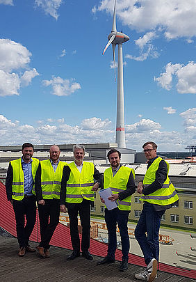 Werksbesichtigung bei Enercon in Magdeburg Werksbesichtigung bei Enercon in Magdeburg