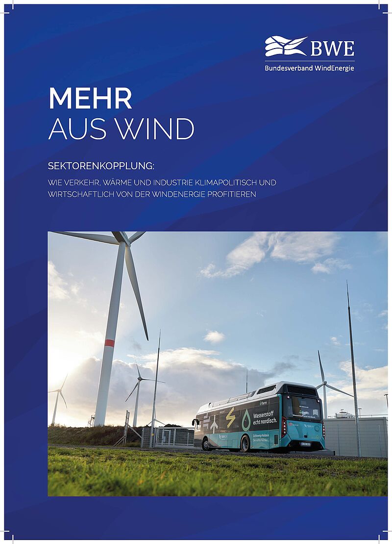 Mehr aus Wind - Sektorenkopplung Cover: Mehr aus Wind - Sektorenkopplung