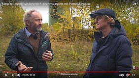 Pierre M. Krause und Erwin Schweizer im Gespräch Pierre M. Krause und Erwin Schweizer im Gespräch