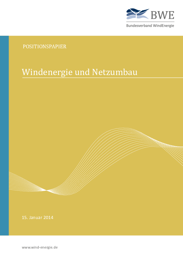 Windenergie und Netzumbau Windenergie und Netzumbau