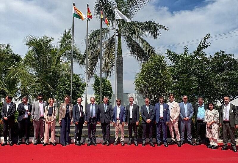Werksbesuch der deutschen Wirtschaftsdelegation bei Nordex India, 2025 Werksbesuch der deutschen Wirtschaftsdelegation bei Nordex India, 2025