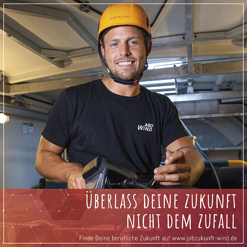 Überlass deine Zukunft nicht dem Zufall Kampagnenmotiv - "Überlass deine Zukunft nicht dem Zufall"