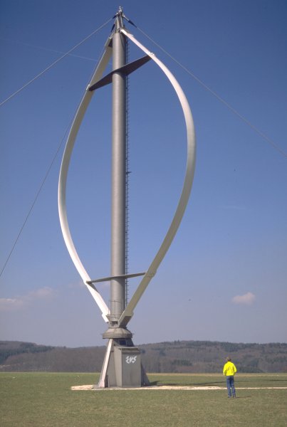 Darrieus-Rotor ©BWE Darrieus-Rotor